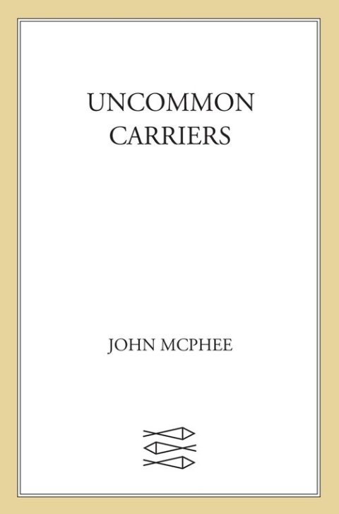 Cover image for book Uncommon Carriers