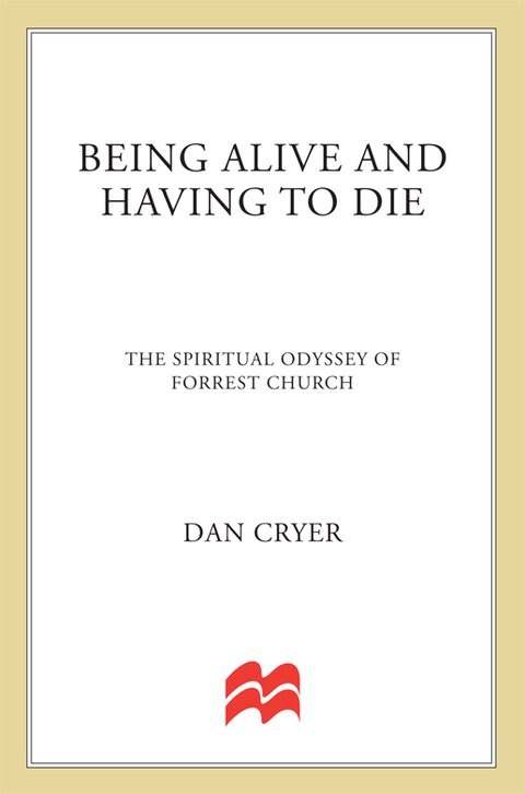 Cover image for book Being Alive and Having to Die