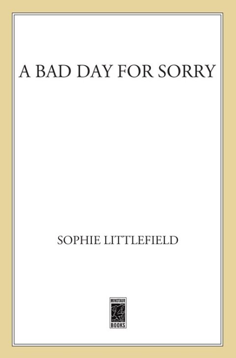 Cover image for book A Bad Day for Sorry
