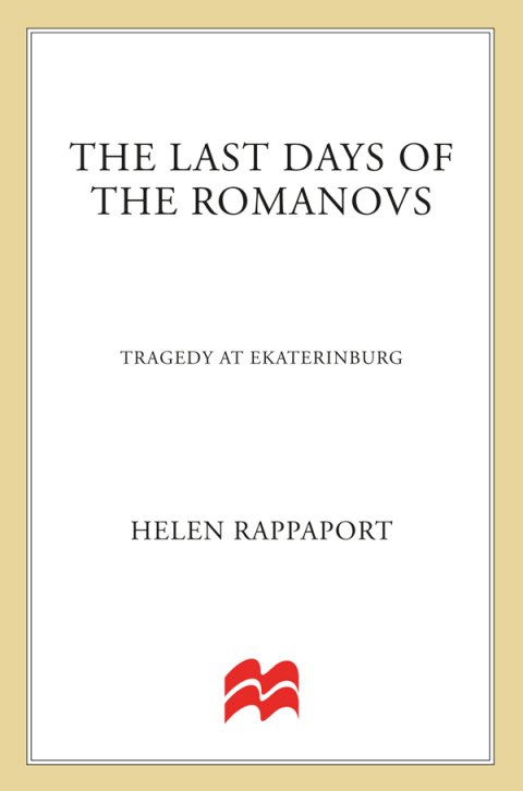 Cover image for book The Last Days of the Romanovs