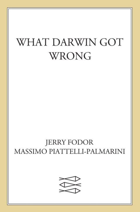 Cover image for book What Darwin Got Wrong