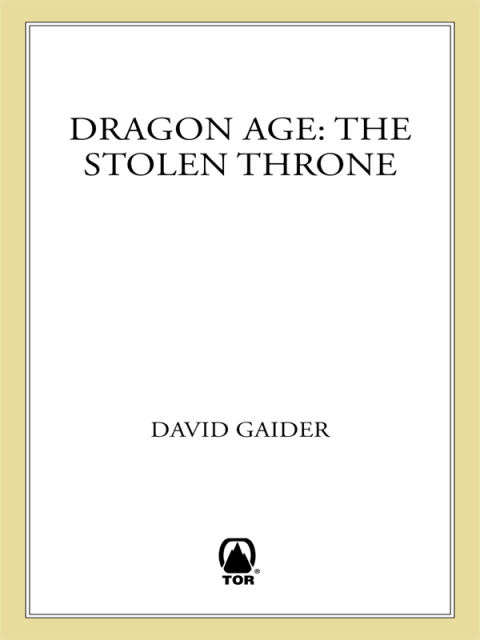 Cover image for book Dragon Age: The Stolen Throne