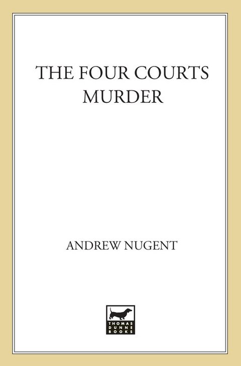 Cover image for book The Four Courts Murder