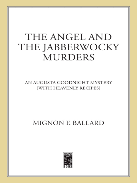 Cover image for book The Angel and the Jabberwocky Murders