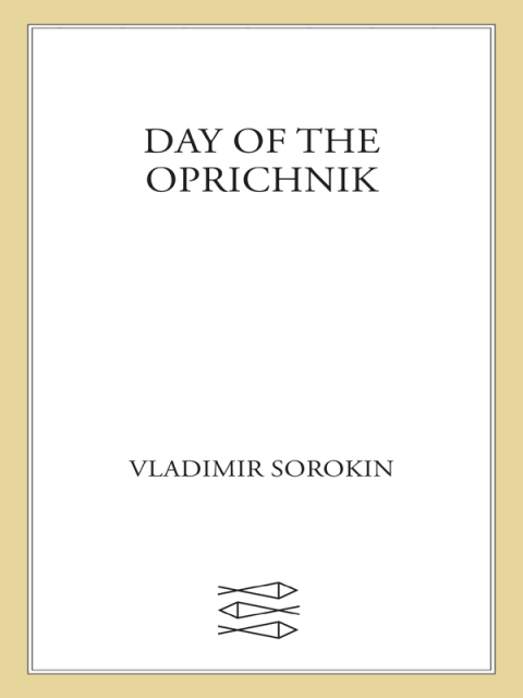 Cover image for book Day of the Oprichnik