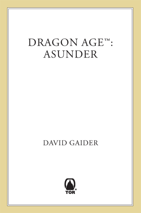 Cover image for book Dragon Age: Asunder
