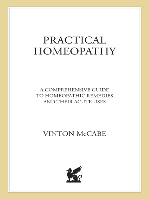 Cover image for book Practical Homeopathy
