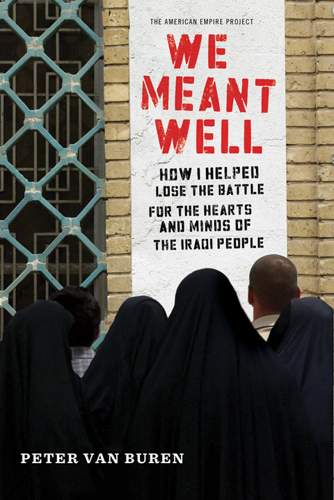 Cover image for book We Meant Well