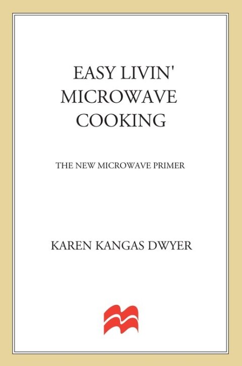 Cover image for book Easy Livin' Microwave Cooking