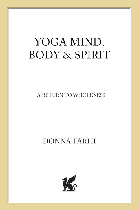 Cover image for book Yoga Mind, Body & Spirit