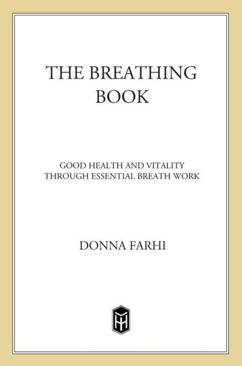 Cover image for book The Breathing Book