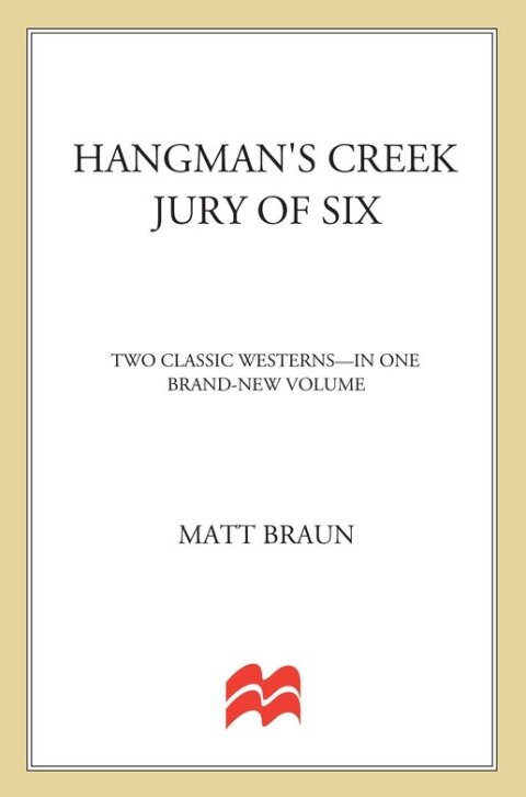Cover image for book Hangman's Creek and Jury of Six