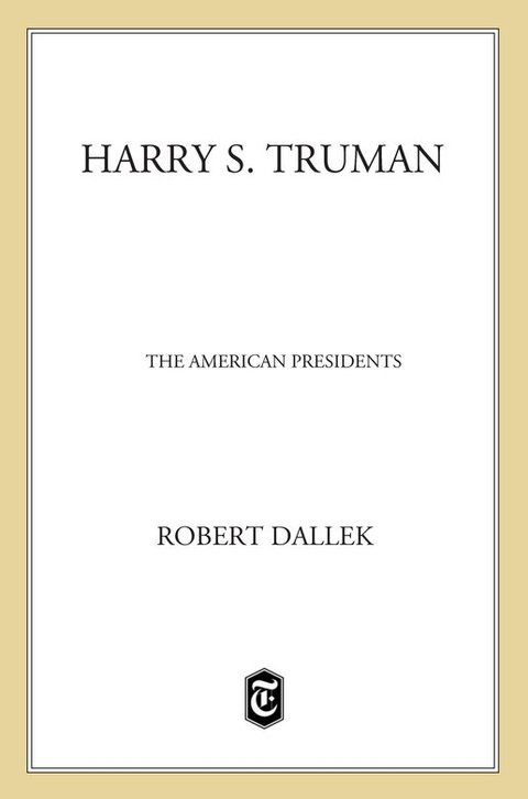 Cover image for book Harry S. Truman