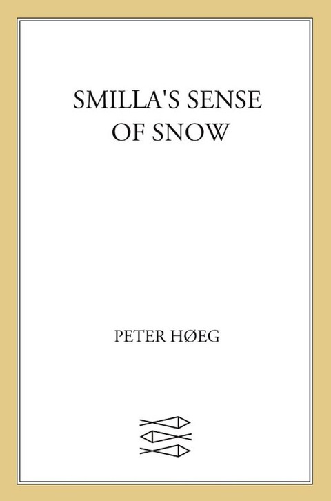 Cover image for book Smilla's Sense of Snow