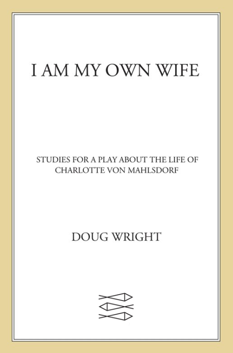 Cover image for book I Am My Own Wife