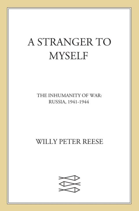 Cover image for book A Stranger to Myself
