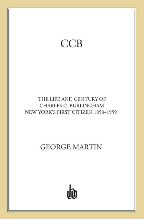 Cover image for book CCB