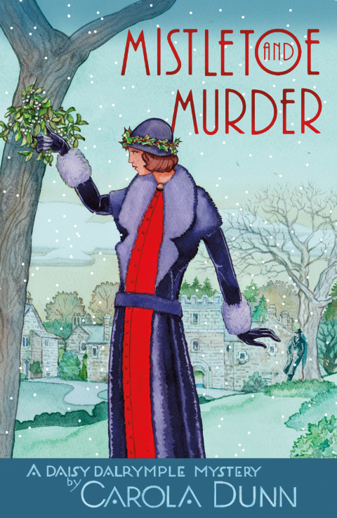 Cover image for book Mistletoe and Murder