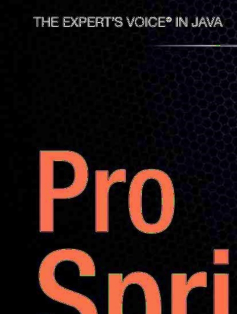 Cover image for book Pro Spring