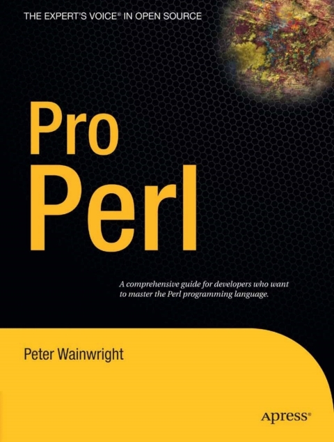 Cover image for book Pro Perl