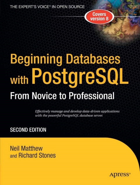 Cover image for book Beginning Databases with PostgreSQL