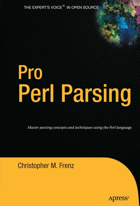 Cover image for book Pro Perl Parsing