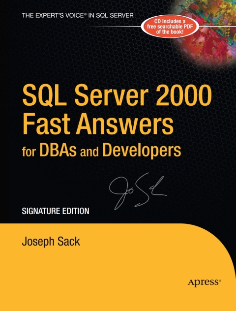 Cover image for book SQL Server 2000 Fast Answers for DBAs and Developers, Signature Edition