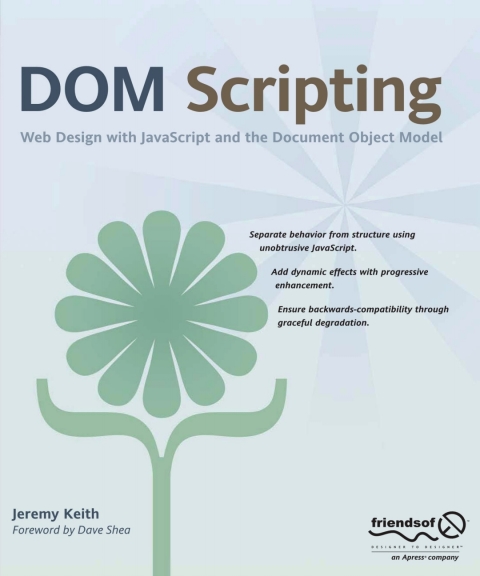 Cover image for book DOM Scripting