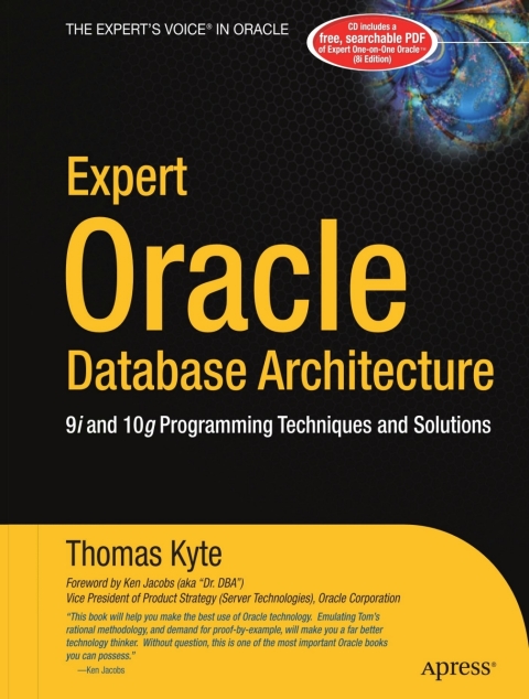 Cover image for book Expert Oracle Database Architecture