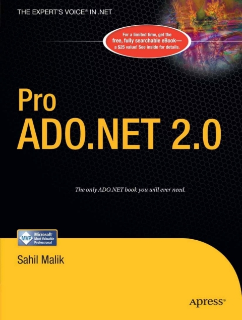 Cover image for book Pro ADO.NET 2.0