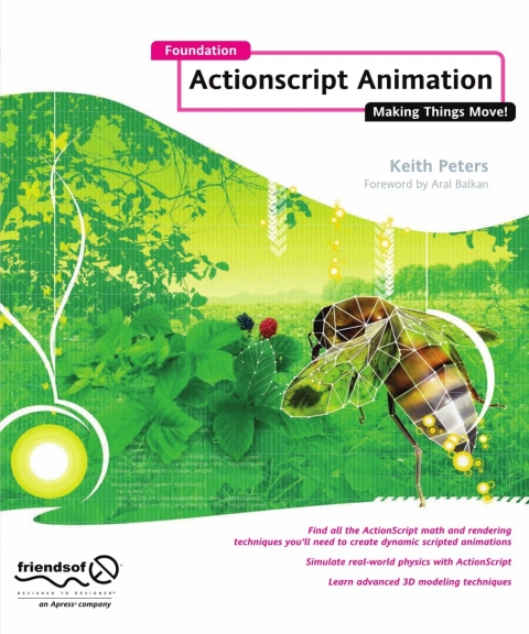 Cover image for book Foundation ActionScript Animation