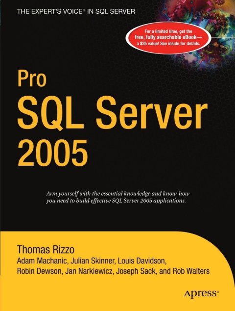 Cover image for book Pro SQL Server 2005