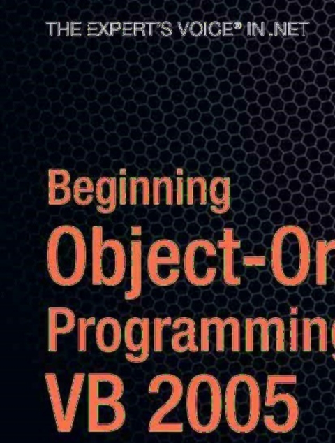 Cover image for book Beginning Object-Oriented Programming with VB 2005