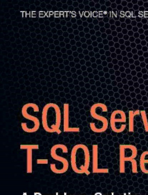 Cover image for book SQL Server 2005 T-SQL Recipes