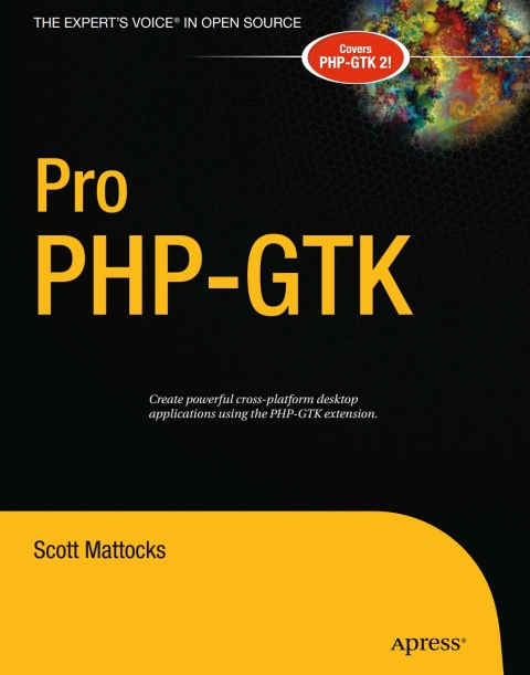 Cover image for book Pro PHP-GTK