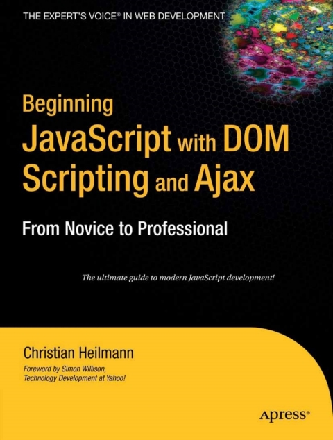 Cover image for book Beginning JavaScript with DOM Scripting and Ajax