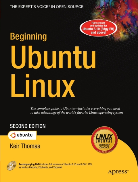 Cover image for book Beginning Ubuntu Linux