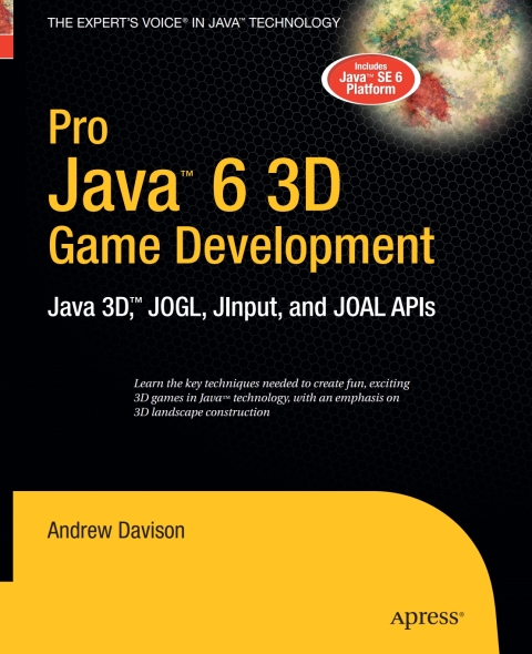 Cover image for book Pro Java 6 3D Game Development
