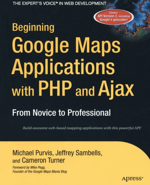 Cover image for book Beginning Google Maps Applications with PHP and Ajax