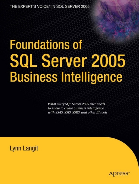 Cover image for book Foundations of SQL Server 2005 Business Intelligence