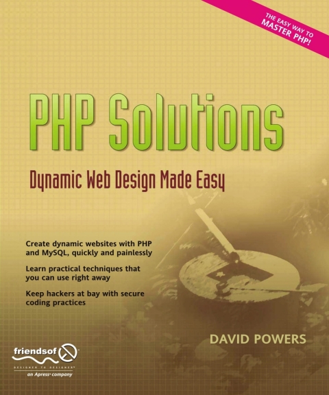 Cover image for book PHP Solutions
