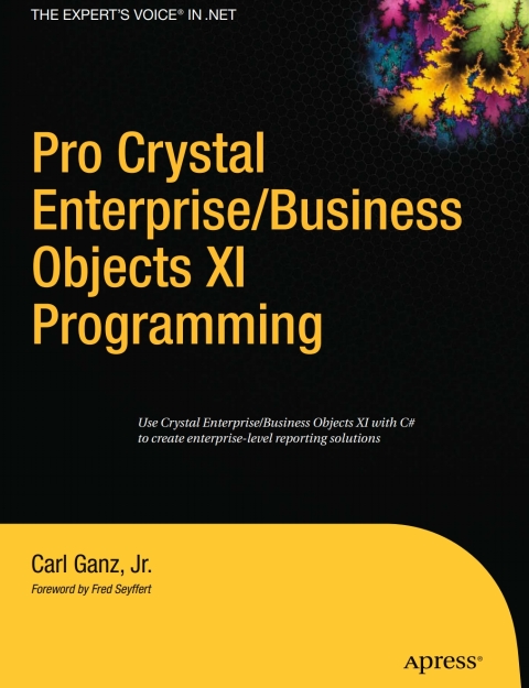 Cover image for book Pro Crystal Enterprise / BusinessObjects XI Programming