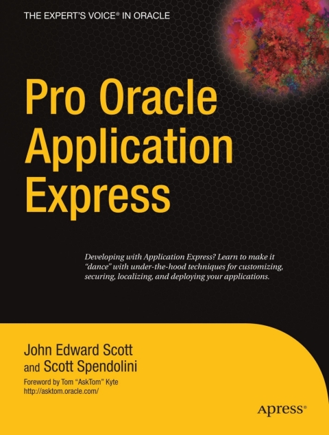 Cover image for book Pro Oracle Application Express