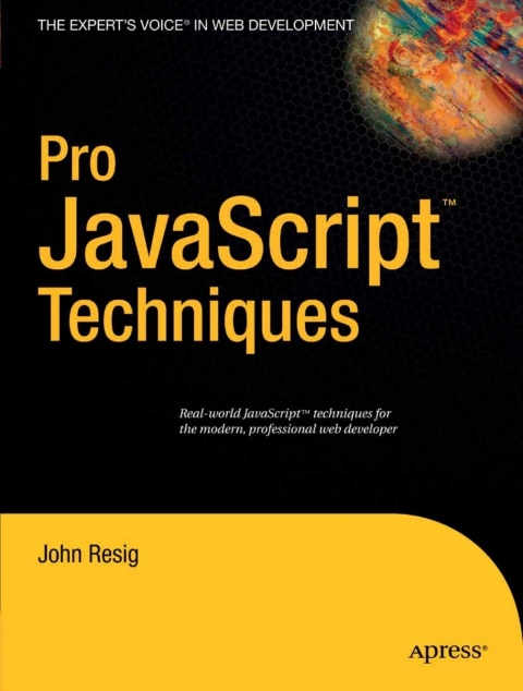 Cover image for book Pro JavaScript Techniques