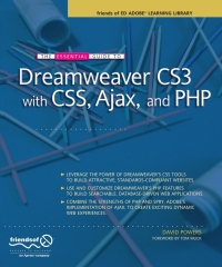 Cover image: The Essential Guide to Dreamweaver CS3 with CSS, Ajax, and PHP 9781590598597