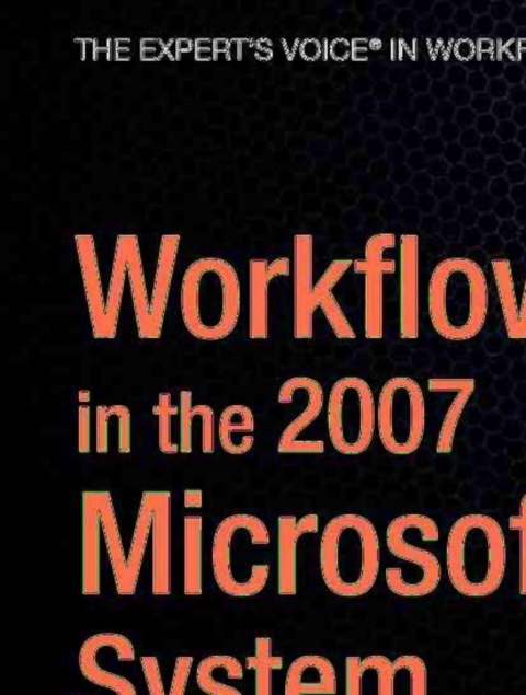 Cover image for book Workflow in the 2007 Microsoft Office System