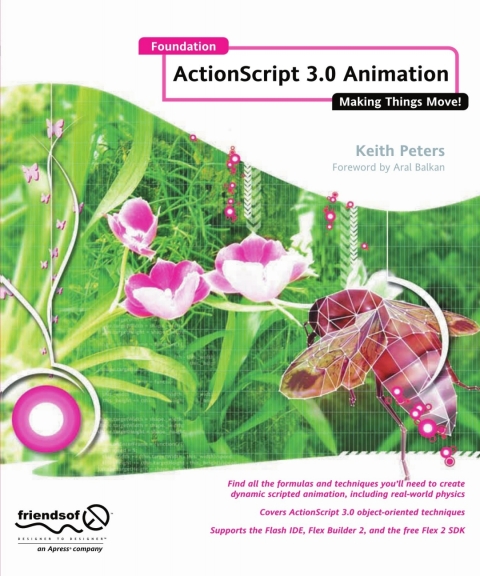 Cover image for book Foundation Actionscript 3.0 Animation