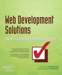 Cover image: Web Development Solutions 9781590598061