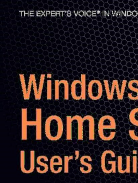 Cover image for book Windows Home Server Users Guide