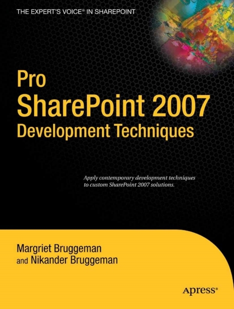 Cover image for book Pro SharePoint 2007 Development Techniques